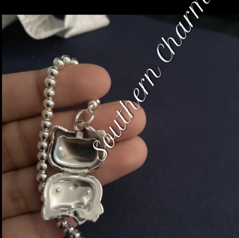 🆕 Sterling Silver Hello Kitty Bracelet. - Picture 4 of 7